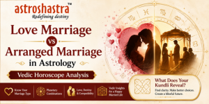 Love Marriage vs Arranged Marriage in Astrology | Vedic Horoscope Analysis